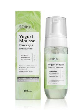 Пінка для вмивання з пробіотичним комплексом Yogurtene Balance Soika 150 мл. Soika фото