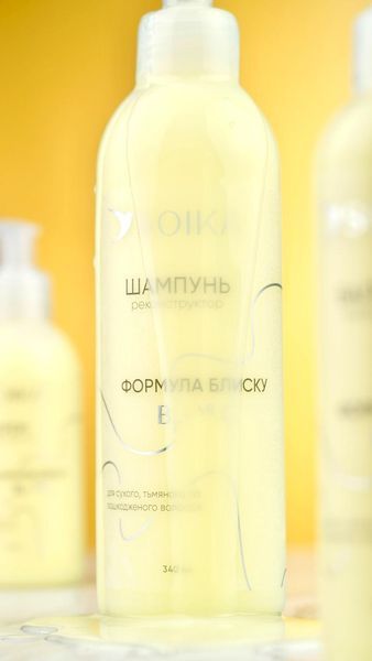 Шампунь-реконструктор для волосся "Формула блиску "Soika Soika фото