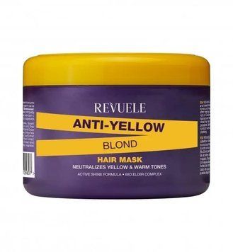 Маска с антижелтым еффектом Anti Yellow 500мл. Revuele 5621 фото